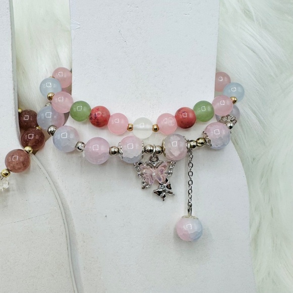 Beaded Bracelet Bundle Lot for Small Wrist Multicolored - Picture 3 of 6